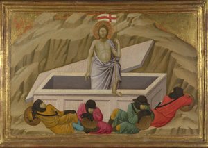 サンタクローチェ聖堂からの復活、フィレンツェ、c。 1324-1325
