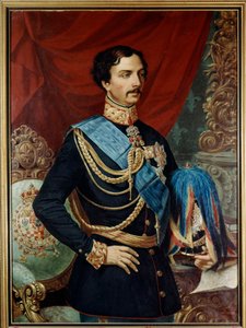 シャルル オブ ブルボン パルマ (1799 -1883)、パルマ公 - ブルボンのシャルル 3 世 (1823 - 1854) 19 世紀 (キャンバスに油彩)