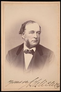 チャールズ・ヘンリー・ニコルズの肖像 1820-1889, 1872. 作： Ulke Bros