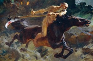 黙示録の騎手』ウルピアン・チェカ・サンス（1860-1916年）