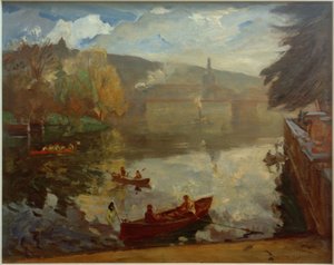 Die Havel bei Postdam 作： Ulrich Hubner