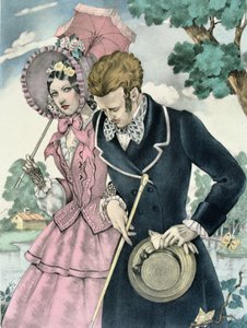 Gustave Flaubert (1821-80) による「マダム・ボヴァリー」のイラスト、Gibert Jeune から出版