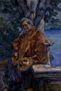 巨匠ブゾーニの肖像 作： Umberto Boccioni