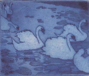 白鳥 作： Umberto Boccioni