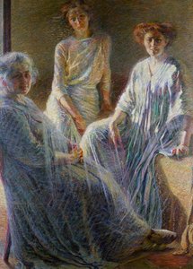 3人の女性 作： Umberto Boccioni