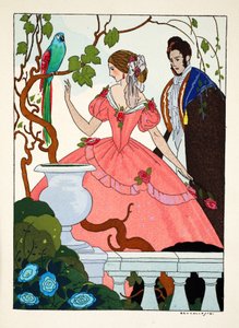 緑のオウム 作： Umberto Brunelleschi