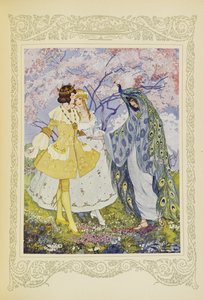 その後、妖精カンダイドが彼らの目の前に現れた、「Contes du Temps Jadis」または「Tales from Times Past」のイラスト、p.118