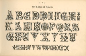 11世紀と数字、1862 作： Unbekannt