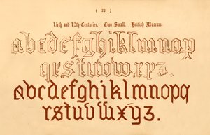 14世紀と15世紀。 2つの小さい。大英博物館、1862 作： Unbekannt