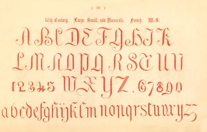 16世紀。大、小、数字。フランス語。 MS、1862 作： Unbekannt