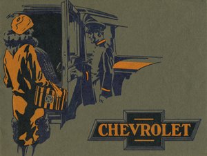 1928年のシボレーの販売パンフレット。 作： Unbekannt