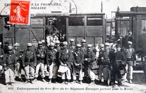 第1連隊フランス外人部隊、モロッコ、1911 作： Unbekannt