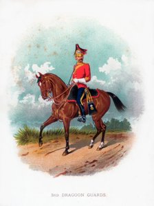 第3竜騎兵衛兵、1888年 作： Unbekannt