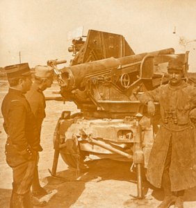 75自動対空砲、c1914-c1918 作： Unbekannt
