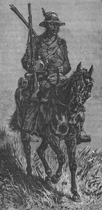 A Basuto Scout, c1880