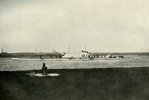 イギリスのスーパー潜水艦、c1914-1918、1919年。 作： Unbekannt