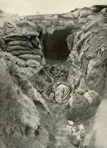 捕獲されたドイツ海溝、1919年。 作： Unbekannt