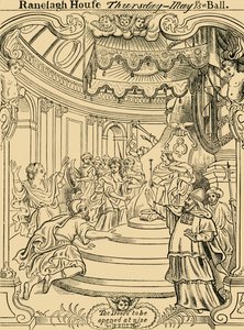 Ranelaghへの招待状、c1876。