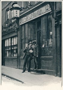 中国の店、ライムハウス、ロンドン、c1900 1901 作： Unbekannt