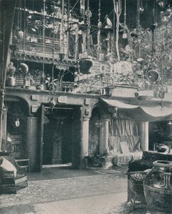 ルイスC.ティファニー氏のスタジオのコーナー、1897年 作： Unbekannt