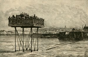 好奇心が強いローリングブリッジ、1882年。