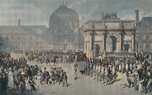 帝国の下でのレビューの日、プレイスカルーセル、1810年、1896年 作： Unbekannt