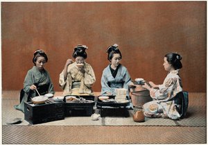 ダイニングルーム、c1890 作： Unbekannt