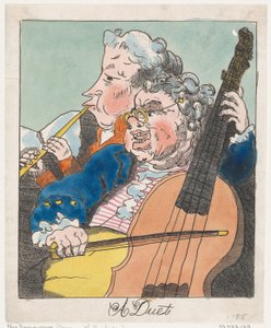デュエット、1785 ., 1785 .