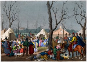 18世紀のフランスの祭典 作： Unbekannt