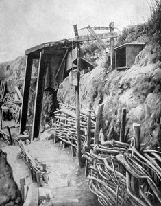 フランスの塹壕、第一次世界大戦、1915