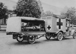 ドイツの救急車、東部戦線、第一次世界大戦、1915