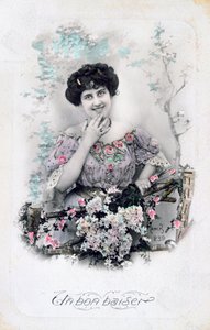 グッドキス、フランスのポストカード、c1900 作： Unbekannt