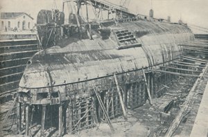 偉業は部分的に達成されました。レオナルドダヴィンチ、乾ドックで休憩、1936年 作： Unbekannt