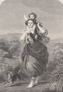 A Labor of Love、Illustrated London News、1860 年 3 月 24 日より。