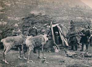 ラップファミリー、1914年。 作： Unbekannt