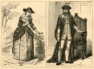 1897年の市長と17世紀半ばの淑女 作： Unbekannt