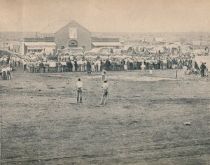 ブラワヨでの大量集会、c1900。 作： Unbekannt