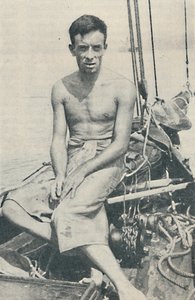 現代のユリシーズ。 1936年、フィジー諸島のスバで撮影されたジェルボー