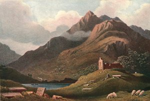 山の風景-ベンローモンド、c1900。 作： Unbekannt