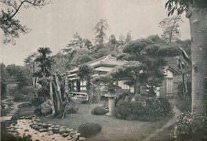 横浜のプライベートガーデン、c1892 作： Unbekannt