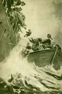 海での救助、c1930。 作： Unbekannt