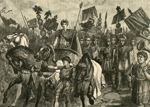 ローマの勝利、1890年。 作： Unbekannt