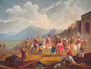 西インドの支配王子とその使徒、1908年 作： Unbekannt