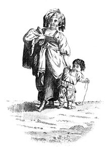 19世紀のロシア人女性