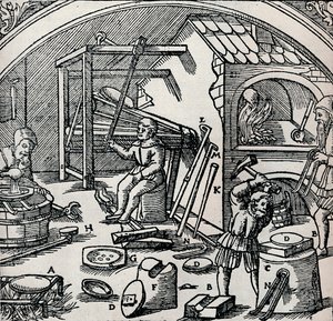銀の製油所、1556、1917 作： Unbekannt