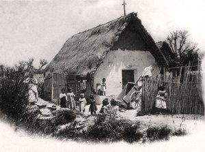 南米の小屋、c1900s 作： Unbekannt