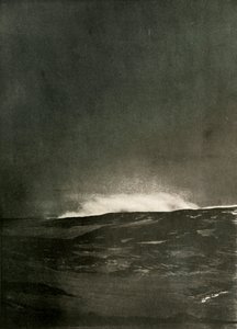 マウントバードの蒸気爆発、1908年、1909年。 作： Unbekannt