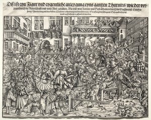 トーナメント、1500年代。 作： Unbekannt