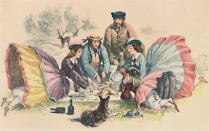 ビクトリア朝のピクニック、c1860、1944。