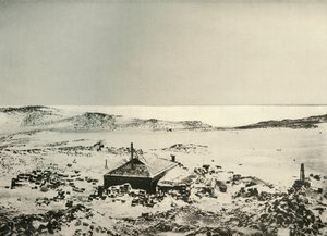 北向きに見える小屋の眺め、c1908、1909。 作： Unbekannt
